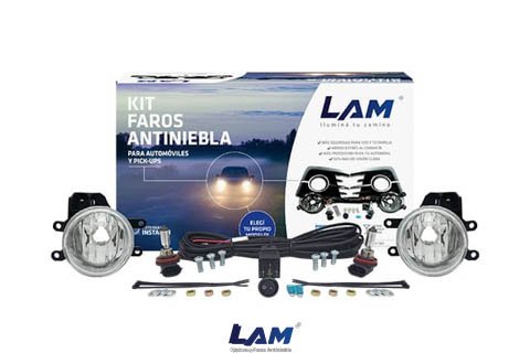 KIT FARO AUX HILUX16/19-COROLLA14/17-RAV4 16/19-SW4 16/19 S/REJILLA