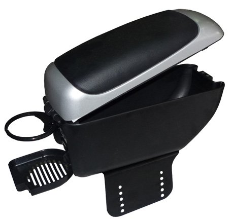 APOYA BRAZO ANGOSTO C/PORTA OBJETOS GRIS C/POSA VASO