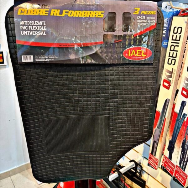 CUBRE ALFOMBRA IAEL 3 PIEZAS TRASERA COMPLETA