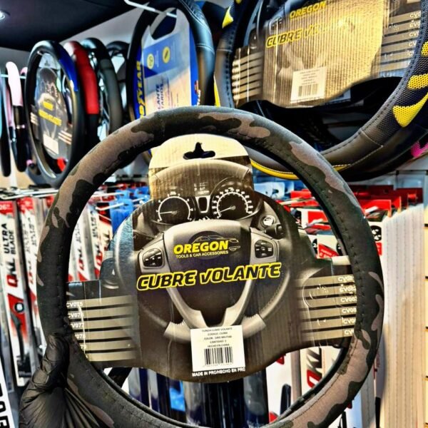 CUBRE VOLANTE OREGON UR ARMY MILITAR GRIS