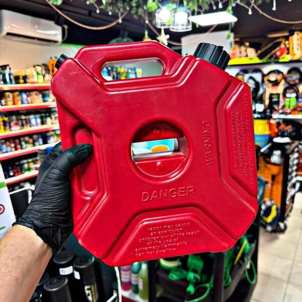 BIDON OREGON ESTILO EUROPEO 5LT ROJO