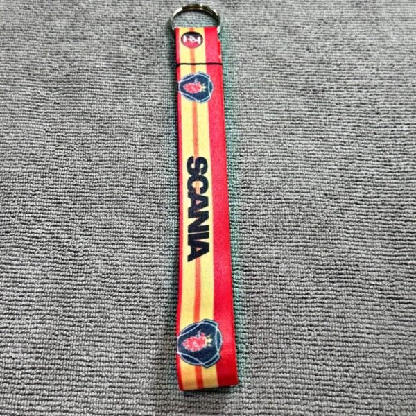 LLAVERO CORTO SCANIA ROJO/AMARILLO