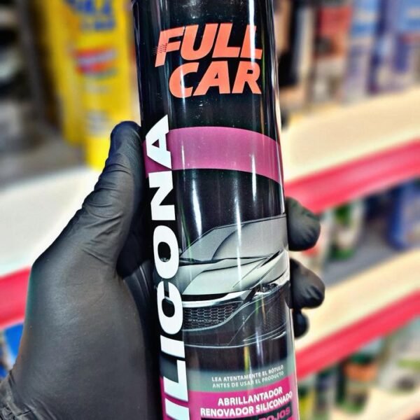 FULLCAR AEROSOL RENOVADOR SILICONADO FRUTOS ROJOS 360CM3