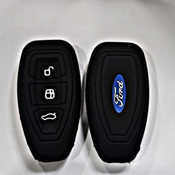 CUBRE LLAVE SILICONA FORD MONDEO/KUGA NAVAJA NEGRO