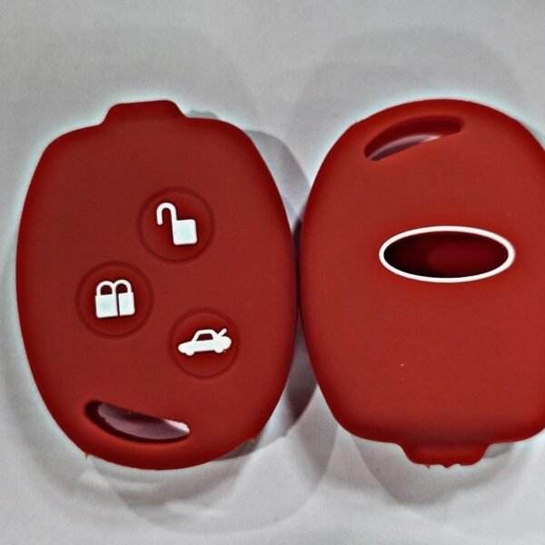CUBRE LLAVE SILICONA FORD KA VIEJO ROJO