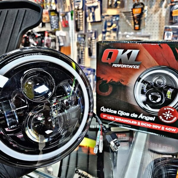 FARO DE LED REDONDO 18 CM WRANGLER QKL