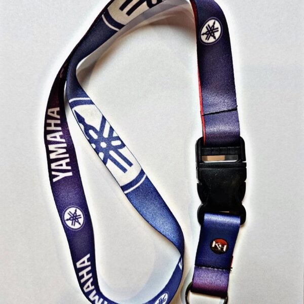 LLAVERO LARGO YAMAHA AZUL/VIOLETA
