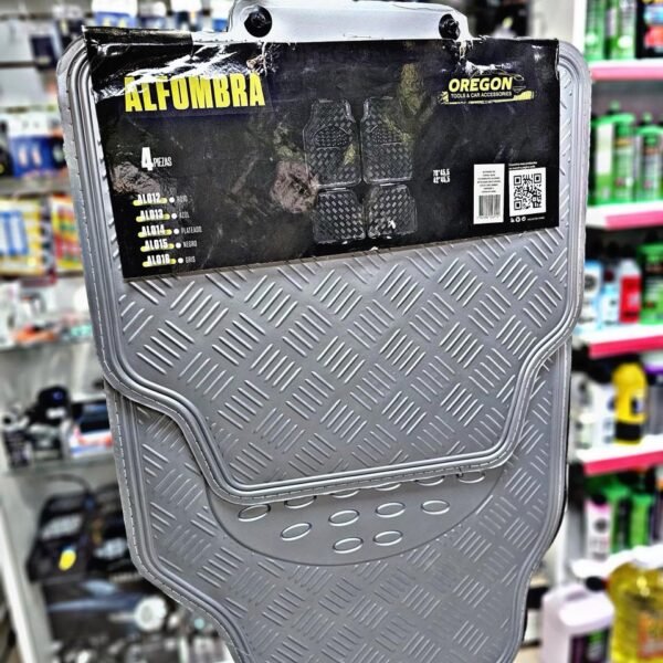 CUBRE ALFOMBRA OREGON ALUMINIO GRIS CARBON