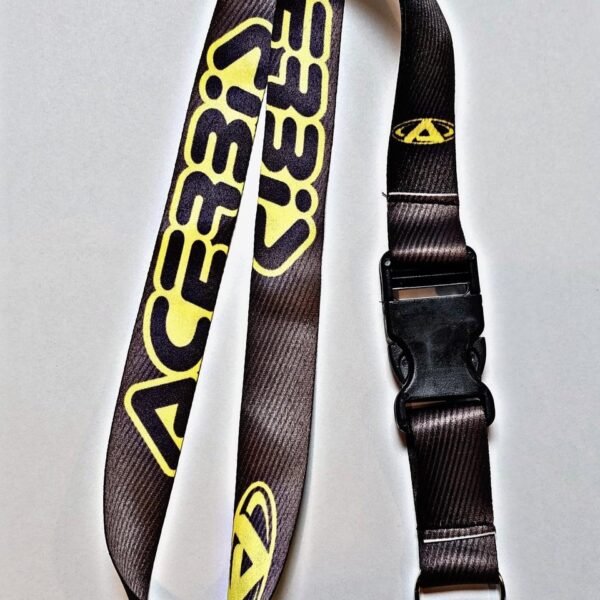 LLAVERO LARGO ACERBIS AMARILLO/NEGRO