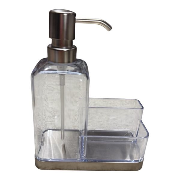 MP HOME DISPENSER DE JABON ACRILICO TRANSPARENTE