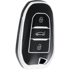 CUBRE LLAVE TPU PEUGEOT - 3 BOTONES PRESENCIA