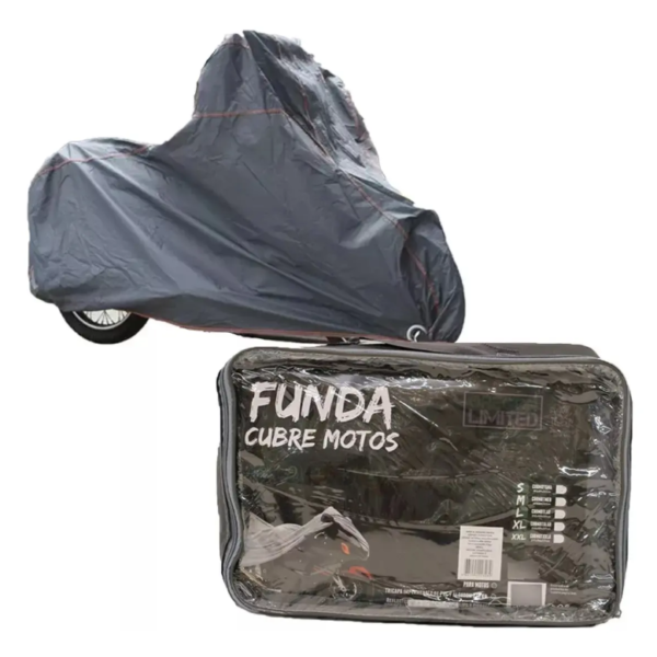 FUNDA CUBRE MOTO TRICAPA OREGON TALLE L 232x100x125cm