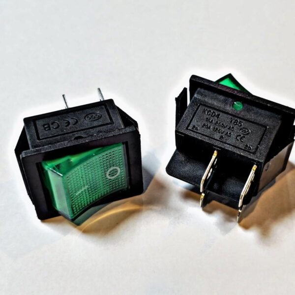 DIVAIO TECLA GRANDE VERDE 12-24V 3PIN