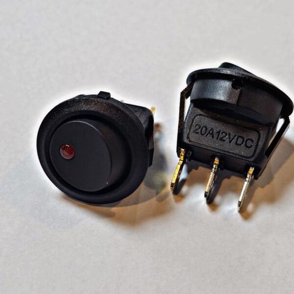 DIVAIO TECLA PUNTO ROJO 12-24V 3PIN