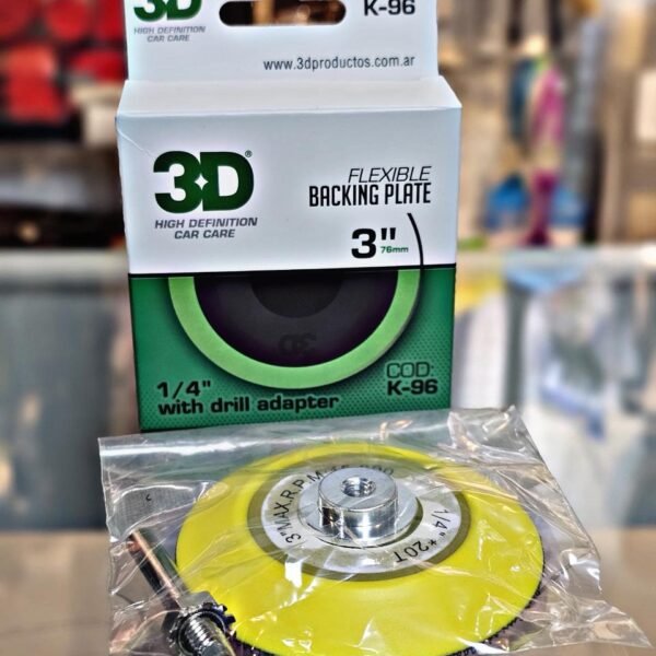 BACKING PARA TALADRO 3" 3D
