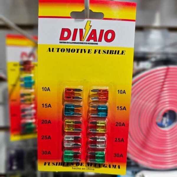 FUSIBLE MINI FICHA SURTIDO