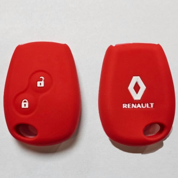 CUBRE LLAVE SILICONA RENAULT SANDERO ROJO