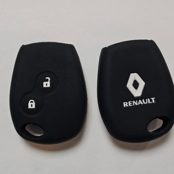 CUBRE LLAVE SILICONA RENAULT SANDERO	NEGRO