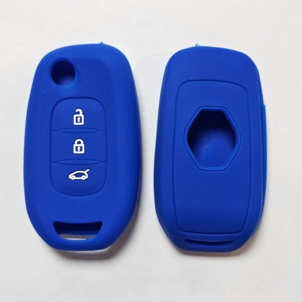 CUBRE LLAVE SILICONA RENAULT KWID AZUL