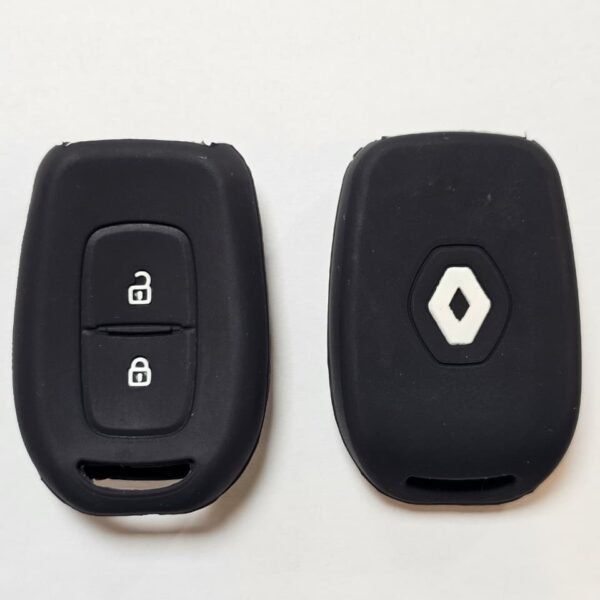 CUBRE LLAVE SILICONA RENAULT LOGAN - DUSTER NEGRO