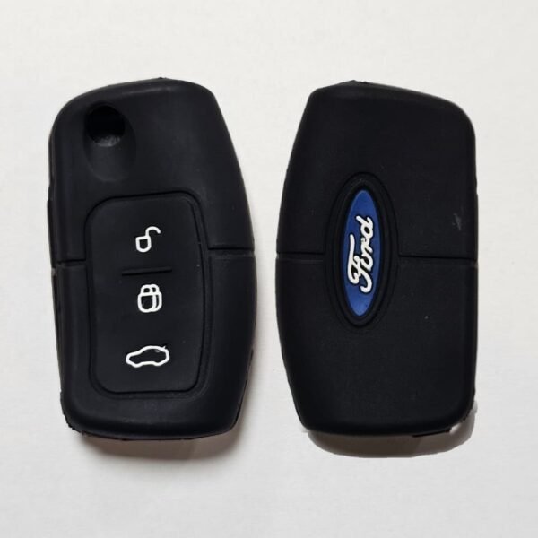 CUBRE LLAVE SILICONA FORD FOCUS 2 - FIESTA - ECOSPORT NEGRO