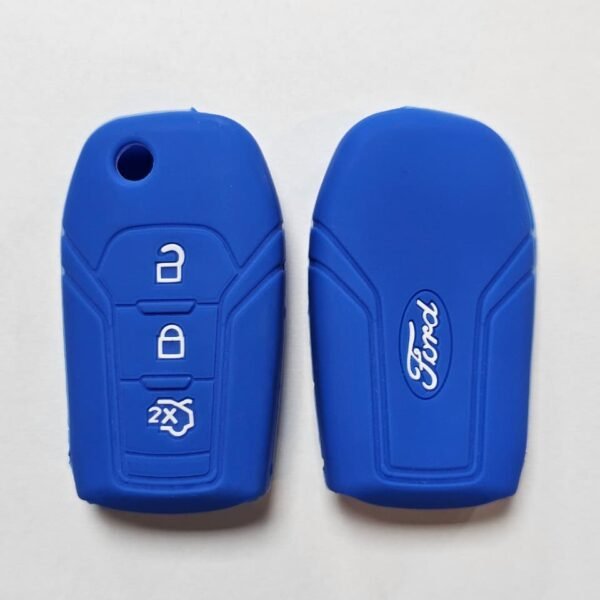 CUBRE LLAVE SILICONA FORD KA NEW AZUL