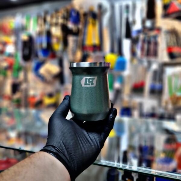 LUSQTOFF MATE ACERO INOX. 300 ML - VERDE