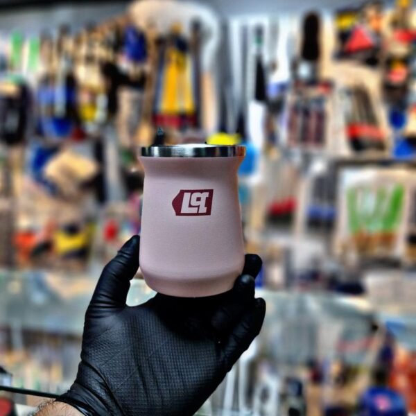 LUSQTOFF MATE ACERO INOX. 300 ML - ROSA PASTEL