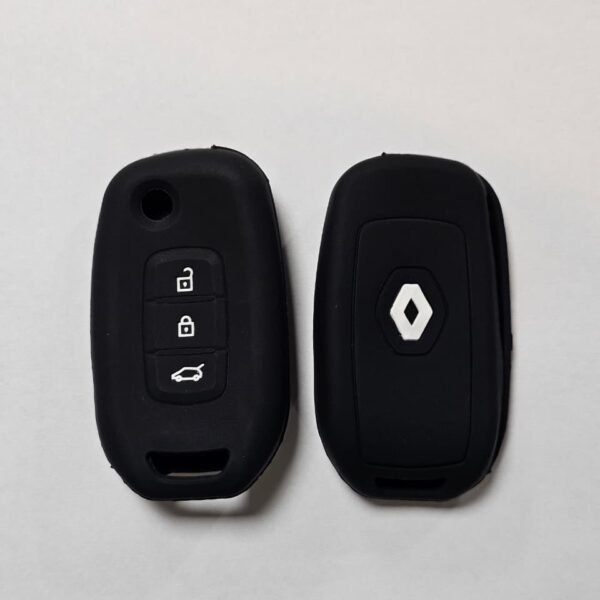 CUBRE LLAVE SILICONA RENAULT KWID NEGRO