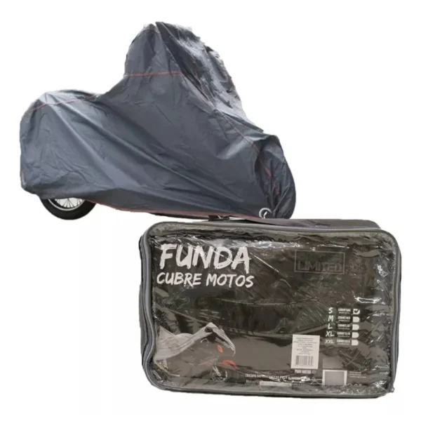 FUNDA CUBRE MOTO TRICAPA OREGON TALLE M 203x89x122cm