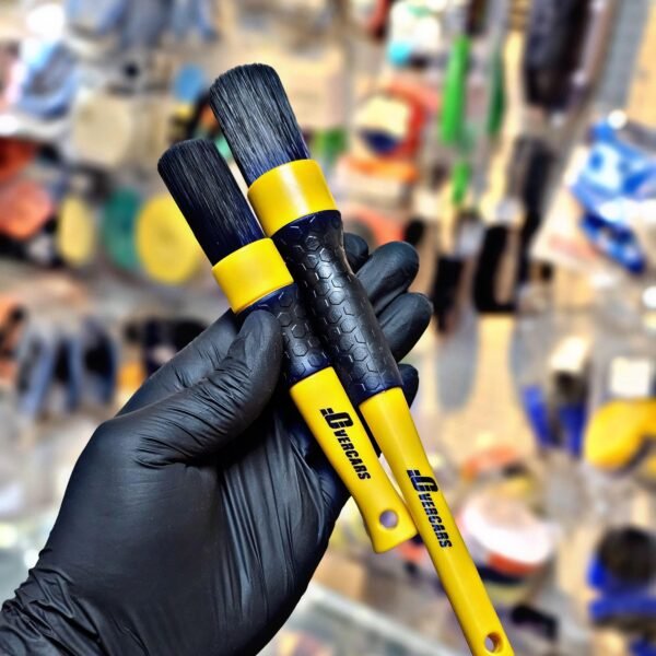SET OVERCAR BROCHA ULTRA GRIP GOMA CERDAS NEGRAS CLASSIC 22 MM