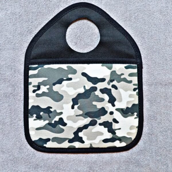 BOLSA NEOPRENE P/RESIDUOS - CAMUFLADO GRIS