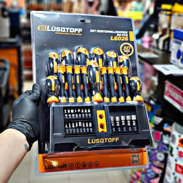 LUSQTOFF SET DESTORNILLADORES 39 PCS