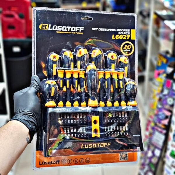 LUSQTOFF SET DESTORNILLADORES 50 PCS