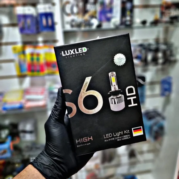 CREE LED S6 PLUS CON CHIP COB Y DISIPADOR H7