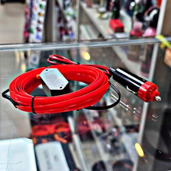 HILO LED 3MT ENCENDEDOR ROJO