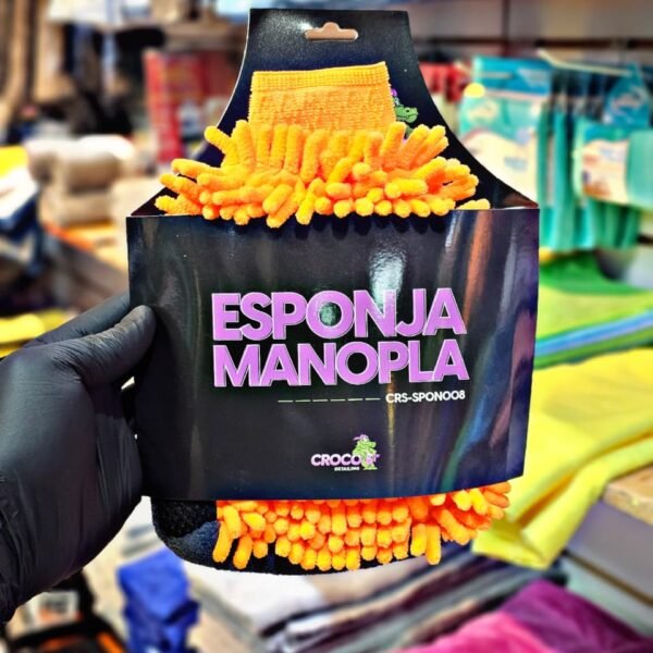 CROCOS GUANTE DE LAVADO COLOR NARANJA
