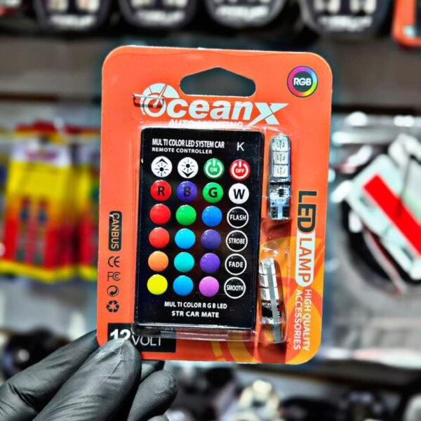 LED QKL T10 RGB C/CONTROL