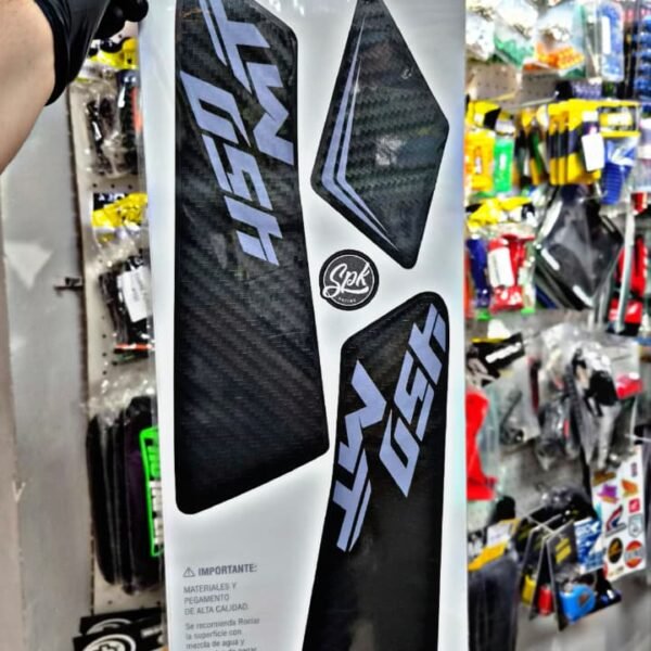 PROTECTOR DE TANQUE CF MOTO 450 MT CARBON/GRIS