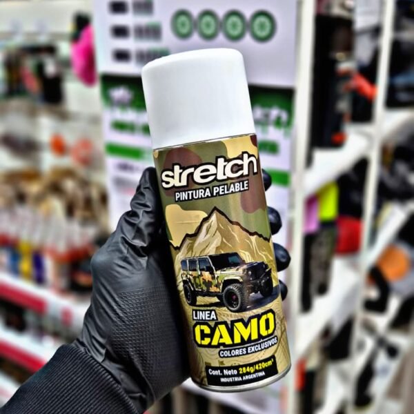 Aerosol Stretch Camo Blanco