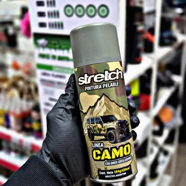 Aerosol Stretch Camo Verde