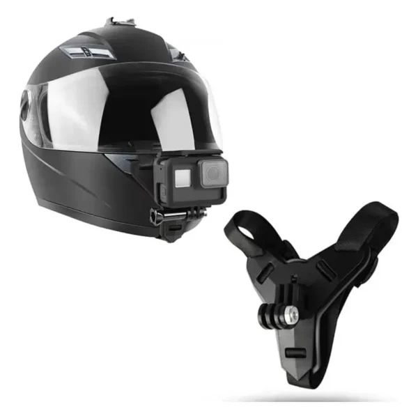 SOPORTE MENTONERA CASCO PARA CAMARAS