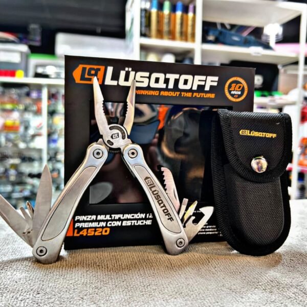 LUSQTOFF PINZA MULTIFUNCION 12 EN 1 PREMIUN CON ESTUCHE