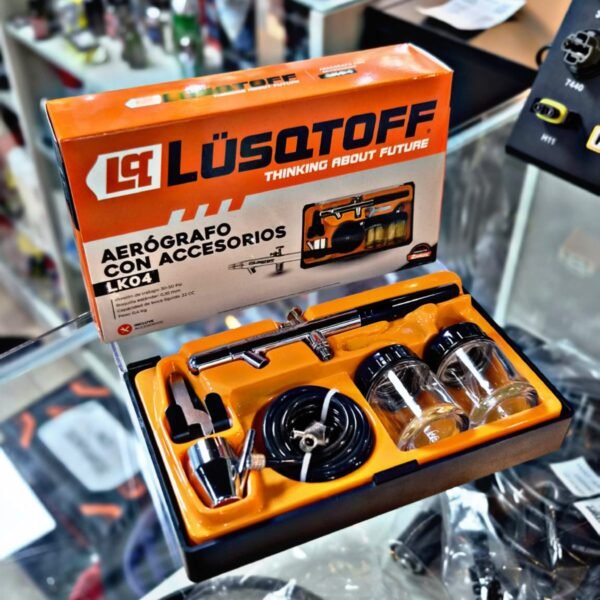 LUSQTOFF AEROGRAFO PARA PINTAR C/ACC