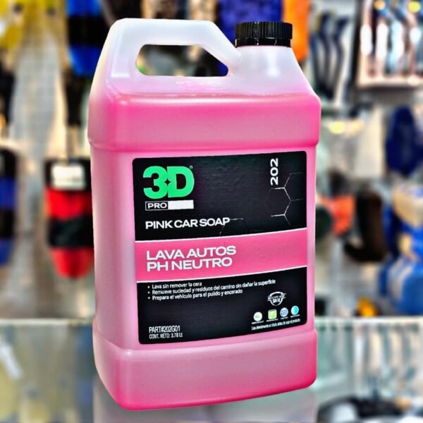 Pink Car Soap 1 Gallon 3D