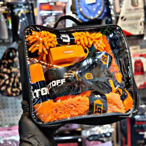 LUSQTOFF SET DE LIMPIEZA PARA AUTO - 10 PIEZAS