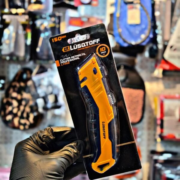 LUSQTOFF CUTTER RETRACTIL PROFESIONAL 150MM