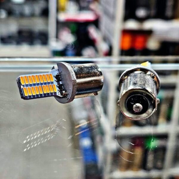 LED ALTO BRILLO 1 POLO AMBAR 180º