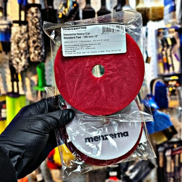 MENZERNA PAD ROTOORBITAL ROJO 5" - CORTE
