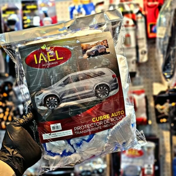 CUBRE AUTO PLASTICO L, PROTECTOR IAEL